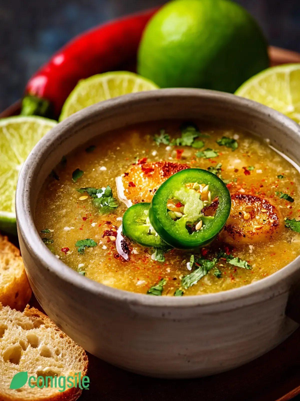 Tasty Mexican Garlic Soup First Image