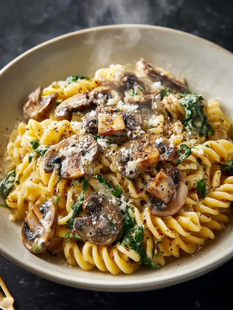 Creamy Mushroom Pasta – A Comforting Weeknight Classic with Restaurant-Style Flavor First Image