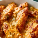 Smothered Chicken Wings Recipe First Image