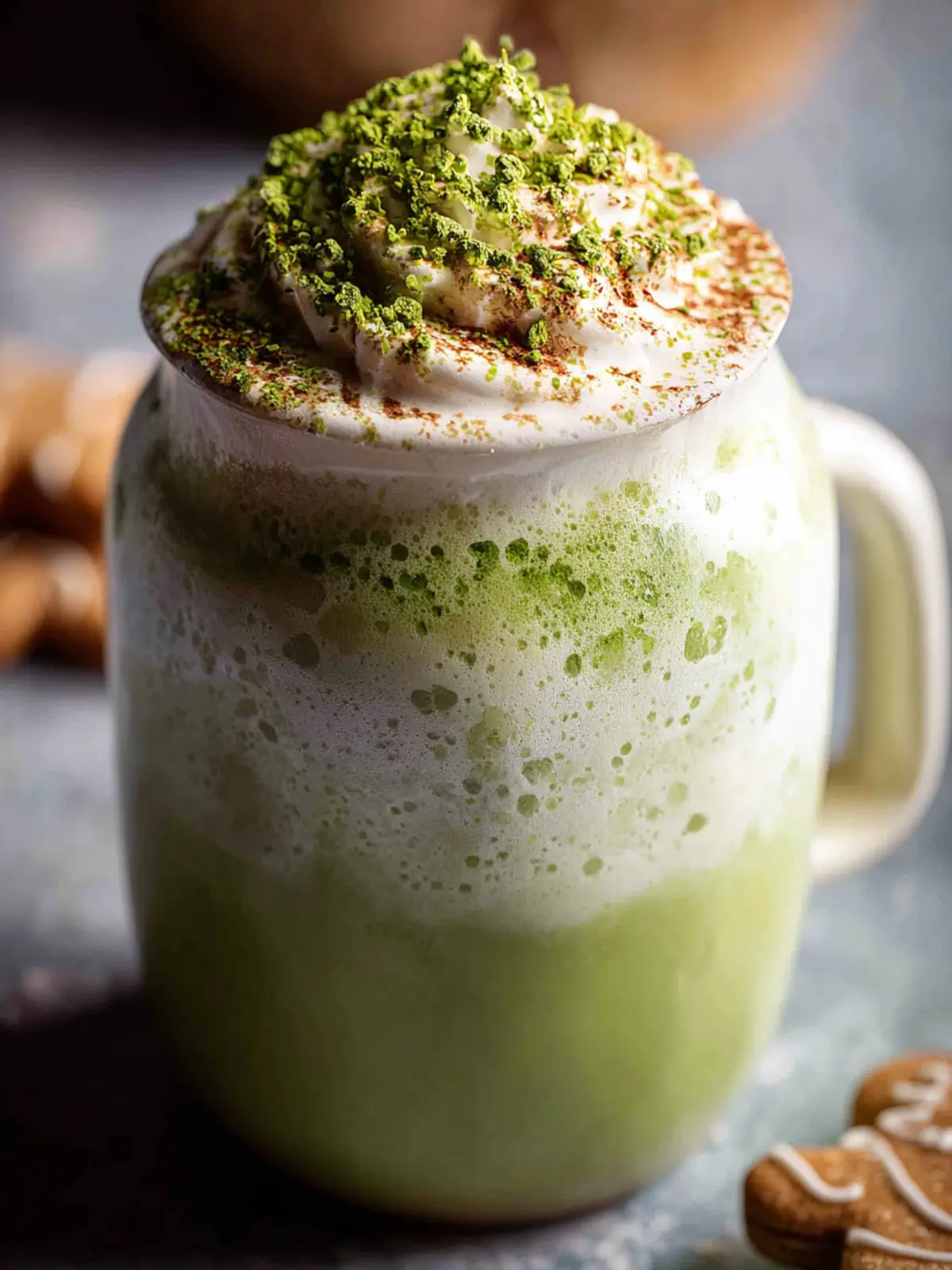 Gingerbread Matcha Latte First Image