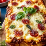 Million Dollar Baked Spaghetti. First Image