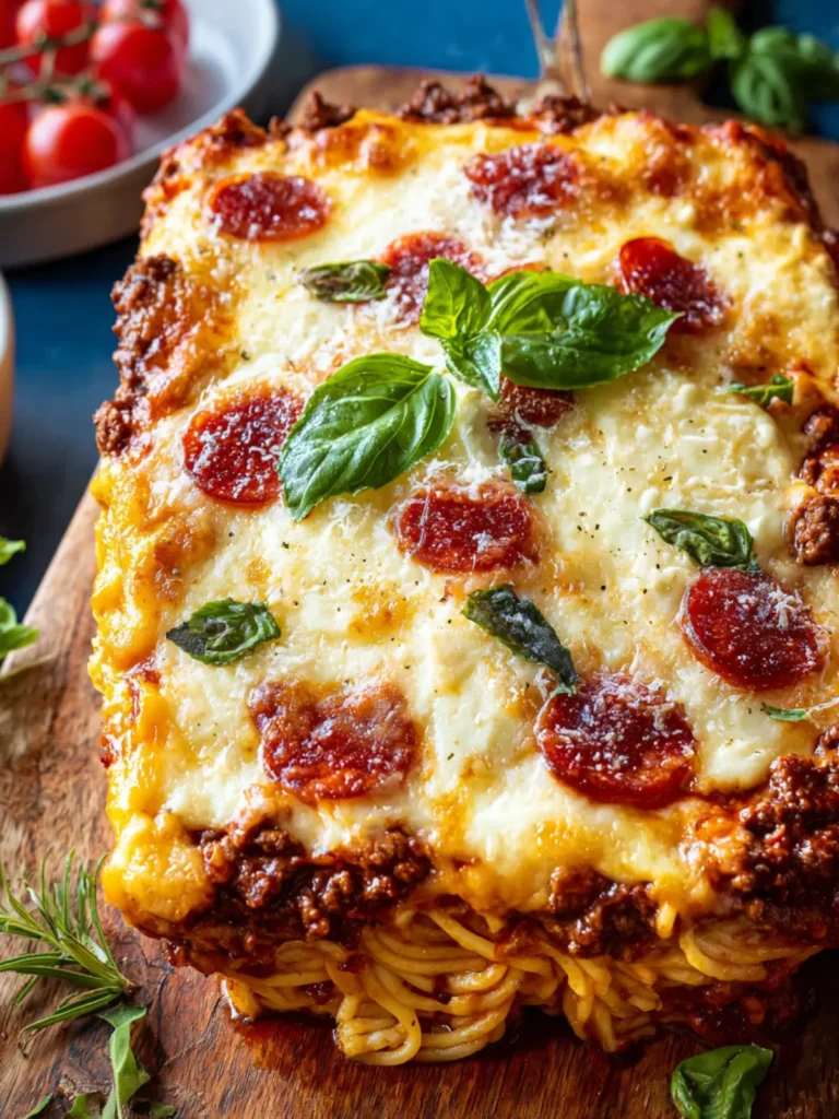 Million Dollar Baked Spaghetti. First Image