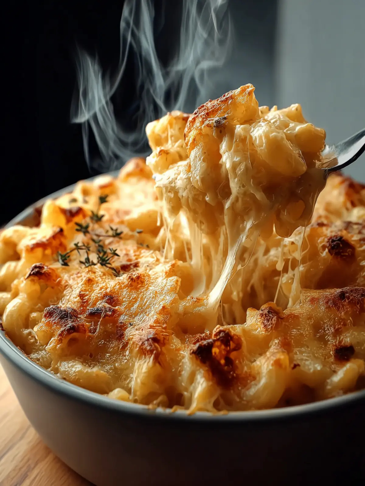Savory French Onion Soup Mac and Cheese Recipe Delight First Image