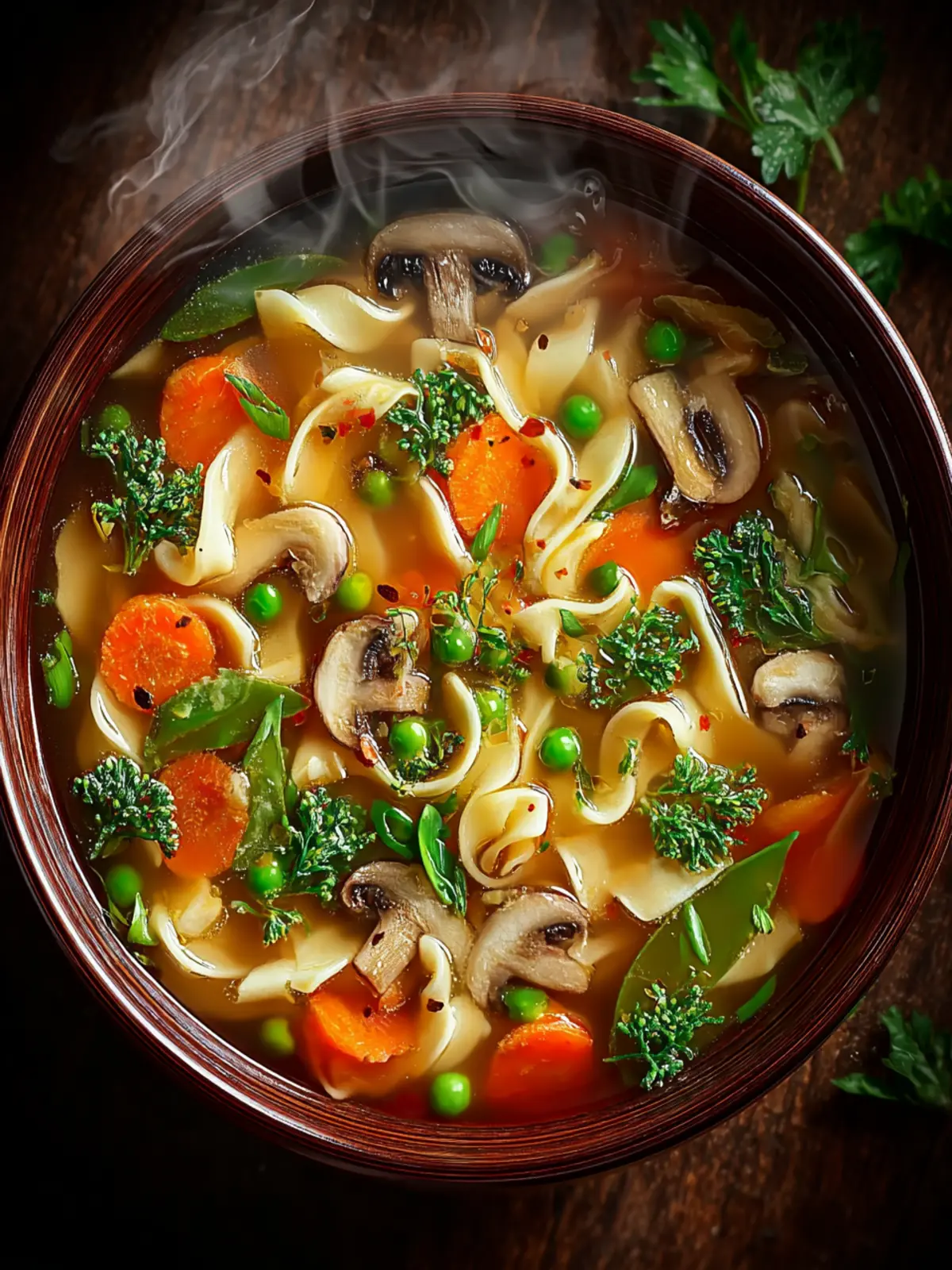 Cozy Vegetable Noodle Soup Recipe for Ultimate Comfort First Image