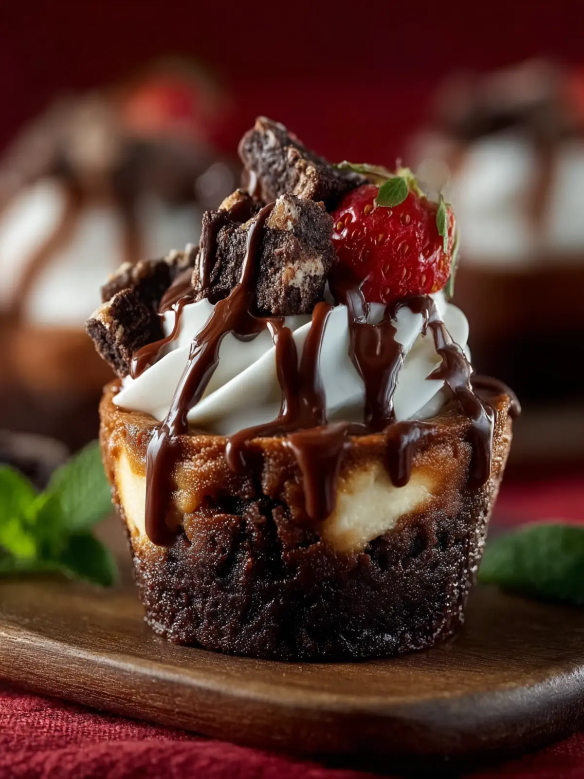 Loaded Brownie Cheesecake Cup First Image