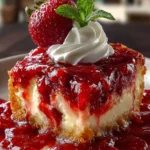 Ultimate Strawberry Cheesecake Dump Cake First Image