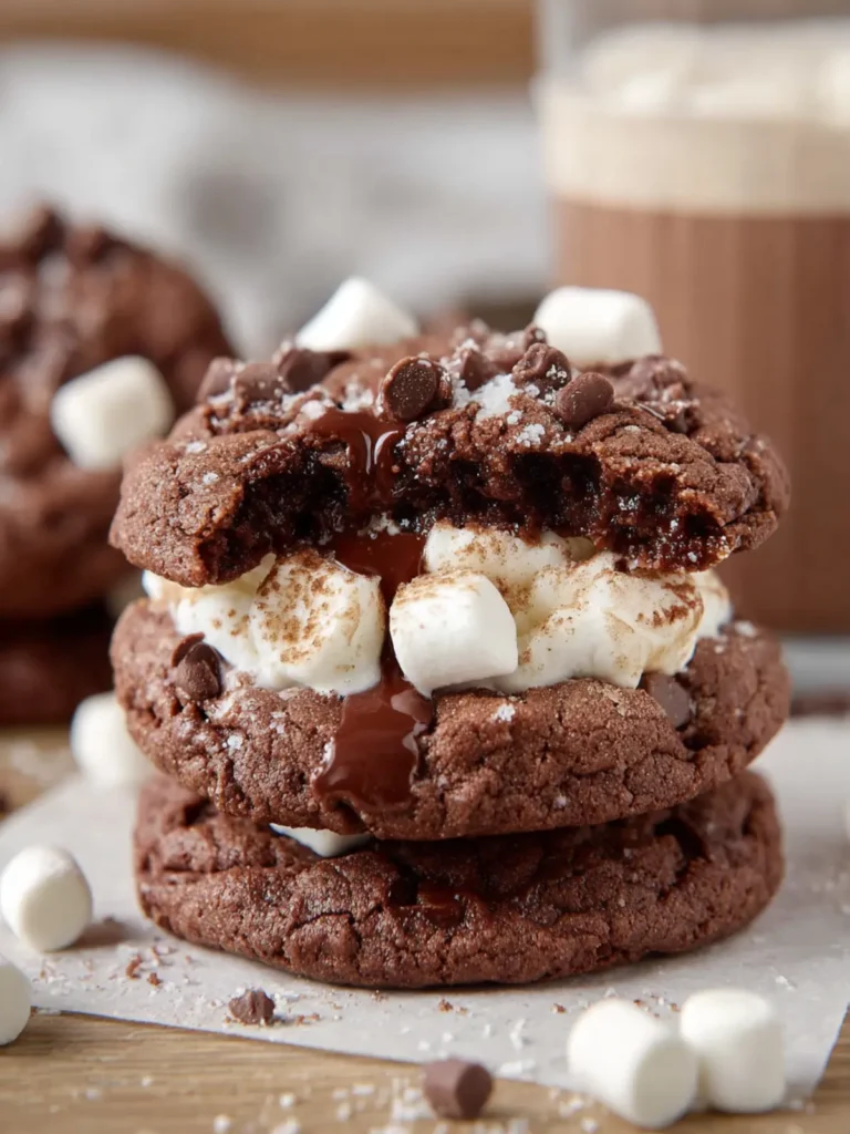 Hot Cocoa Cookies First Image