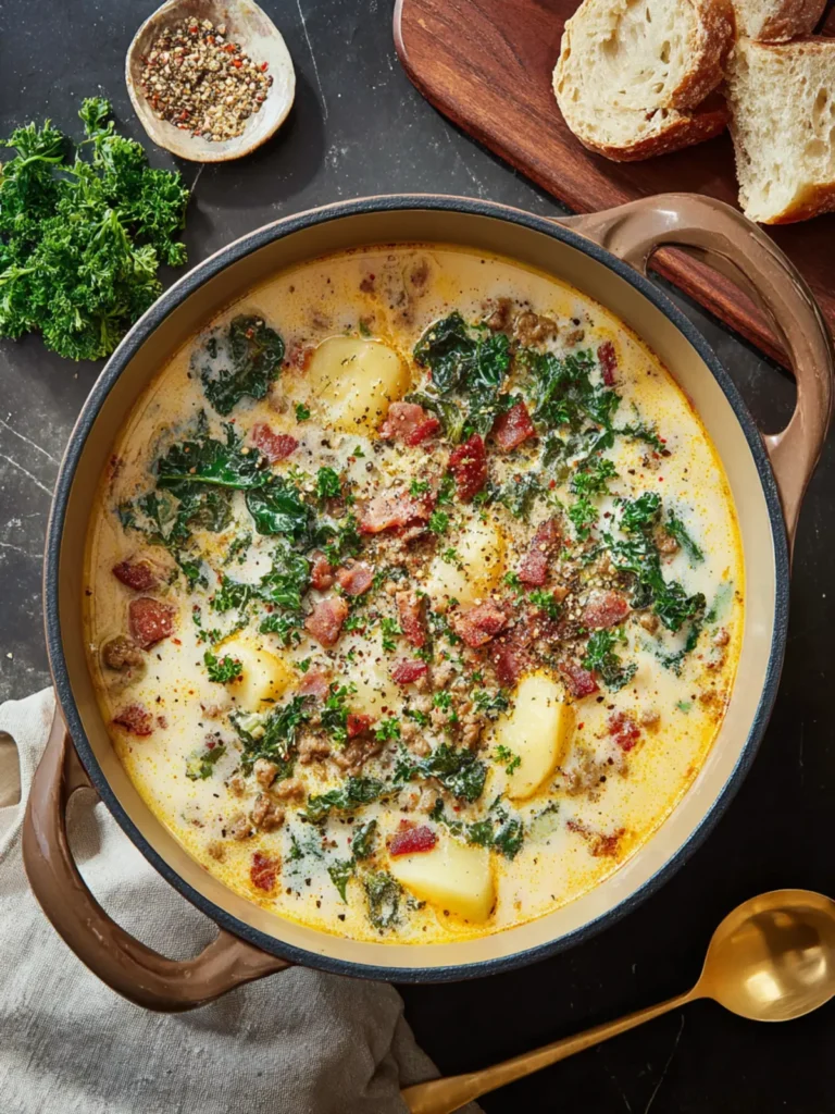 Cozy Zuppa Toscana Soup Recipe for Fall Comfort First Image