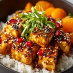 Sesame Apricot Tofu Bowl Recipe First Image