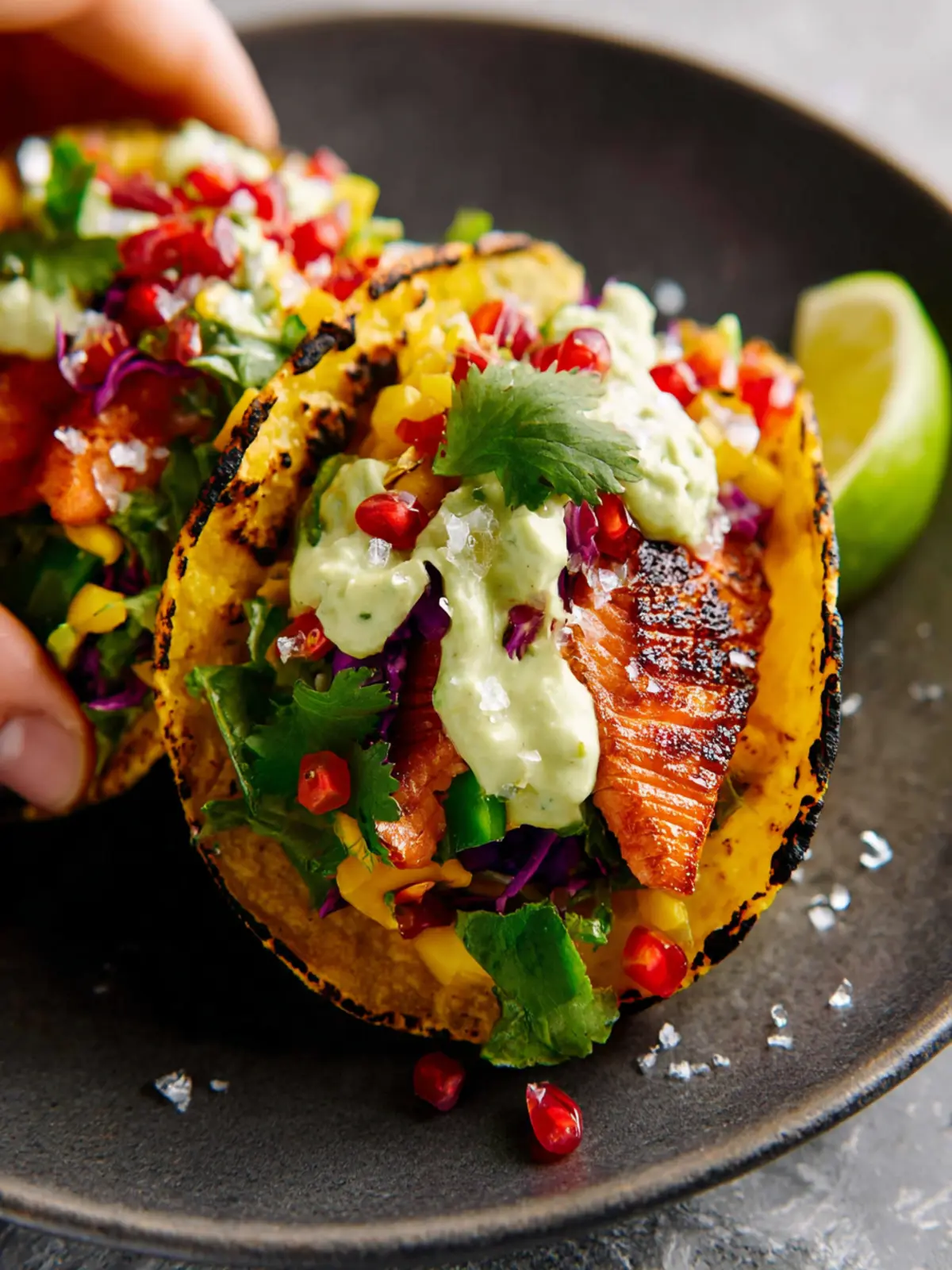 Salmon Tacos Recipe First Image