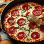 Pepperoni Pizza Dip: A Cheesy Delight First Image
