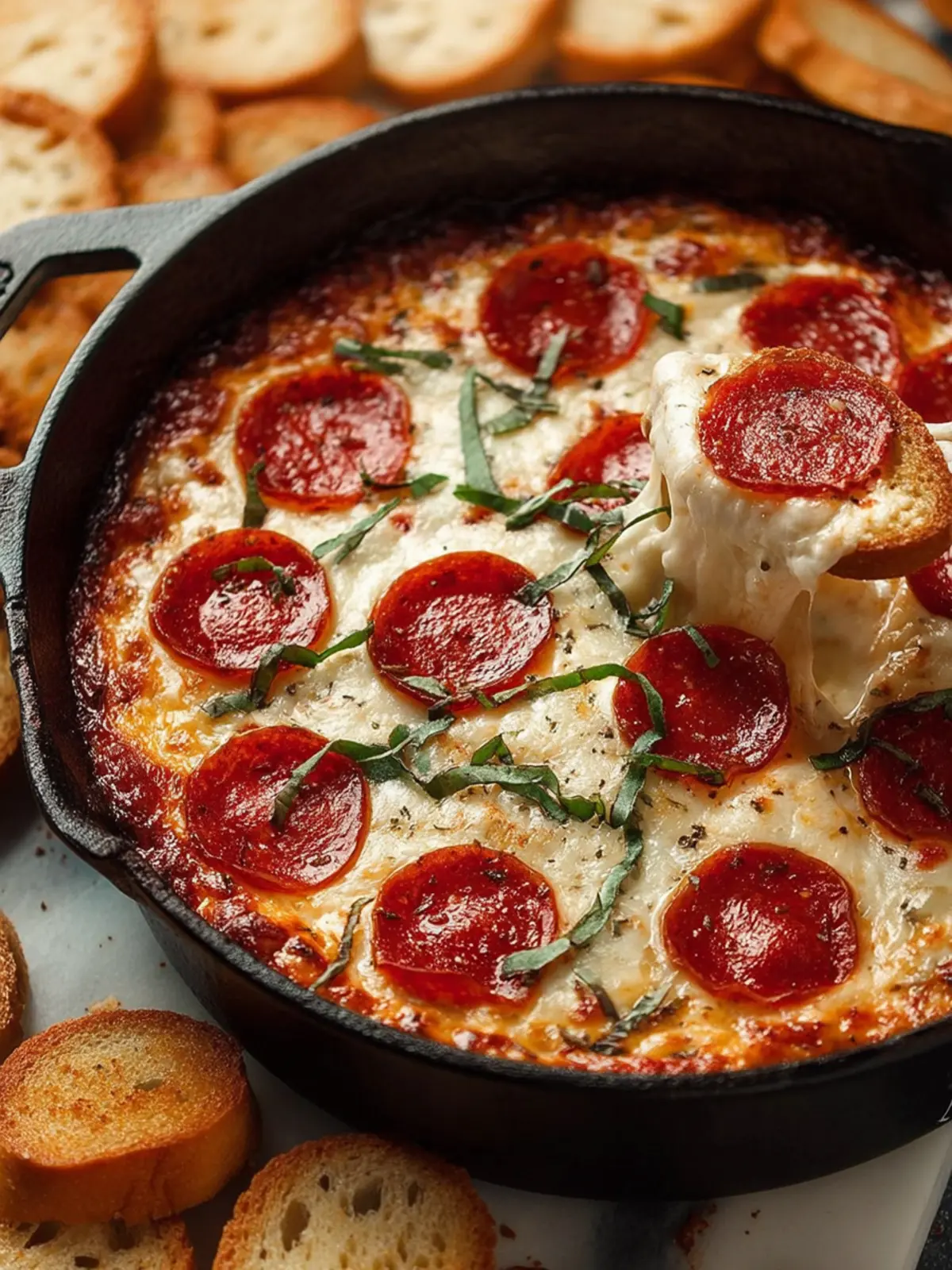 Pepperoni Pizza Dip: A Cheesy Delight First Image