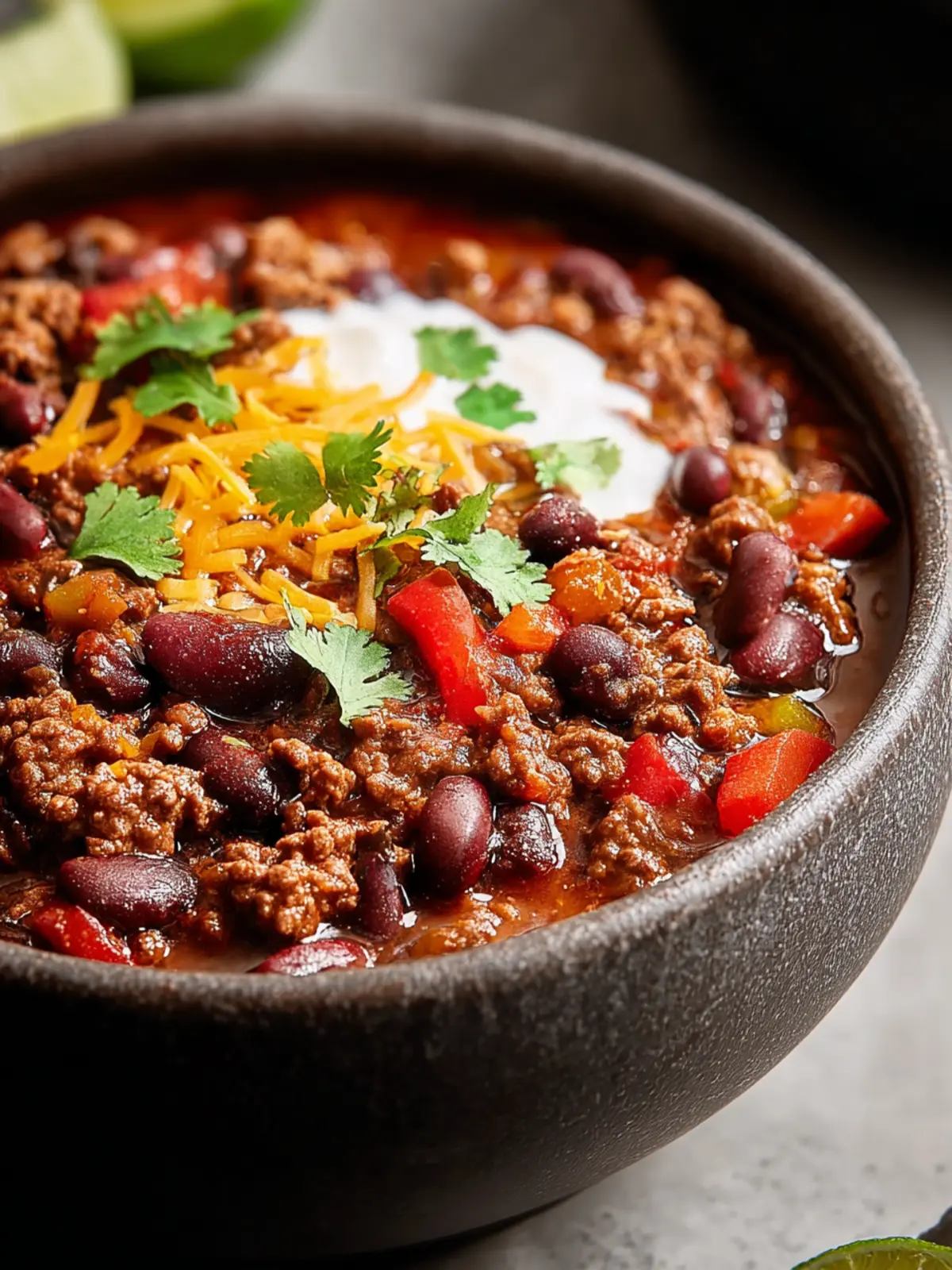 Irresistible High Protein Chili Recipe for Ultimate Comfort First Image
