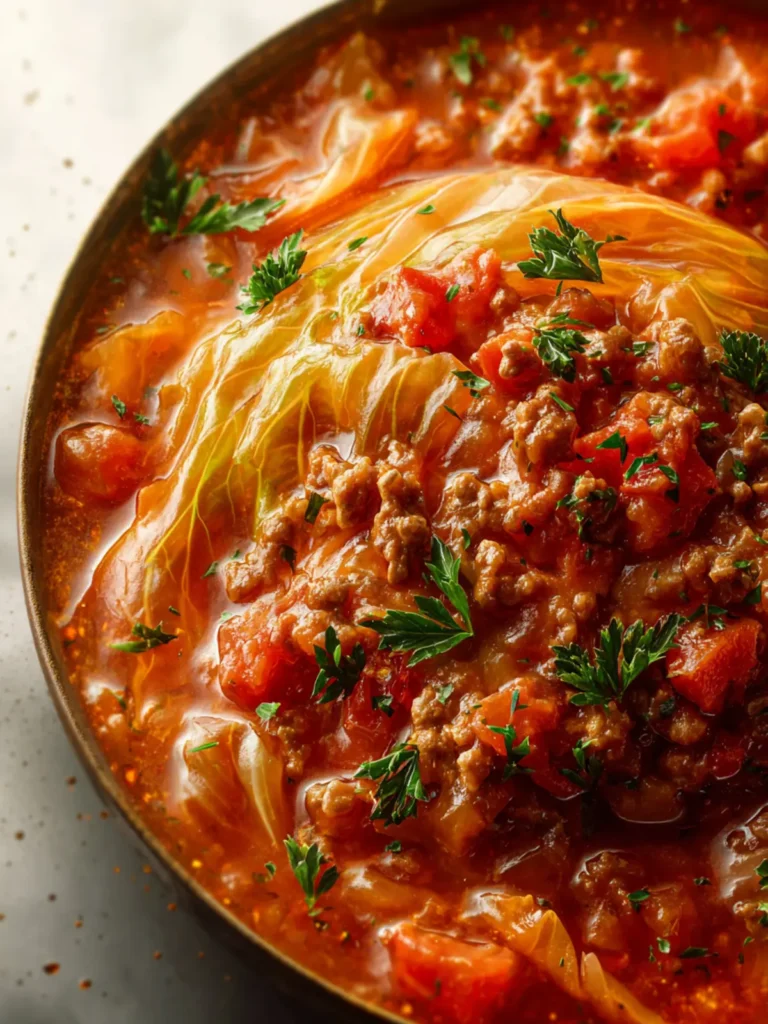 Cabbage Roll Soup First Image