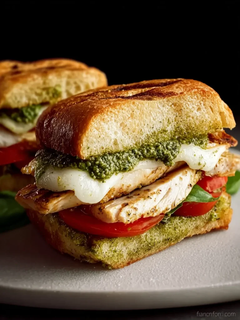 Chicken Pesto Sandwich First Image