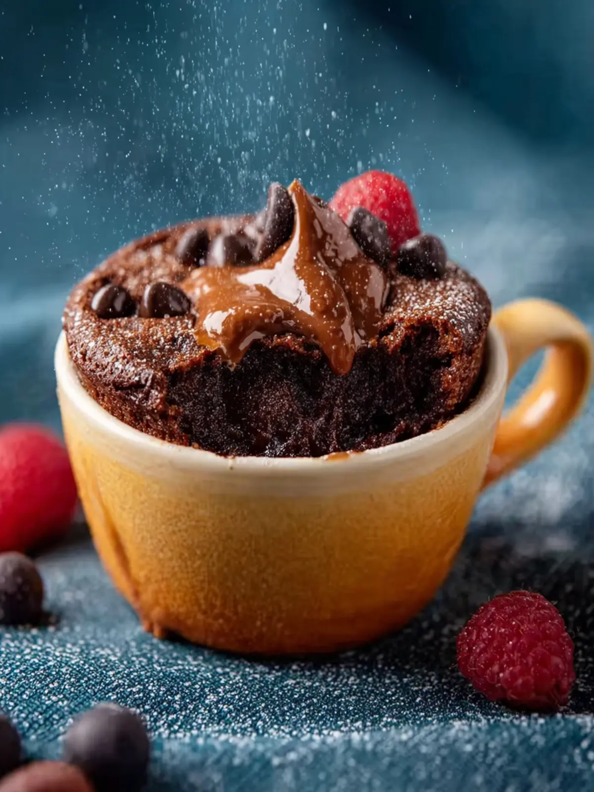 Chocolate Protein Mug Cake First Image