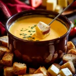 Classic Cheddar Beer Fondue First Image