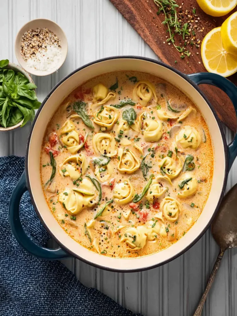 Creamy Tortellini Soup First Image