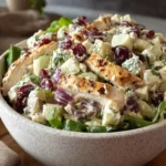 Easy Cranberry Pecan Chicken Salad (High Protein) First Image