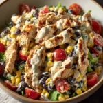 Easy Southwestern Chicken Salad with Creamy Dressing First Image