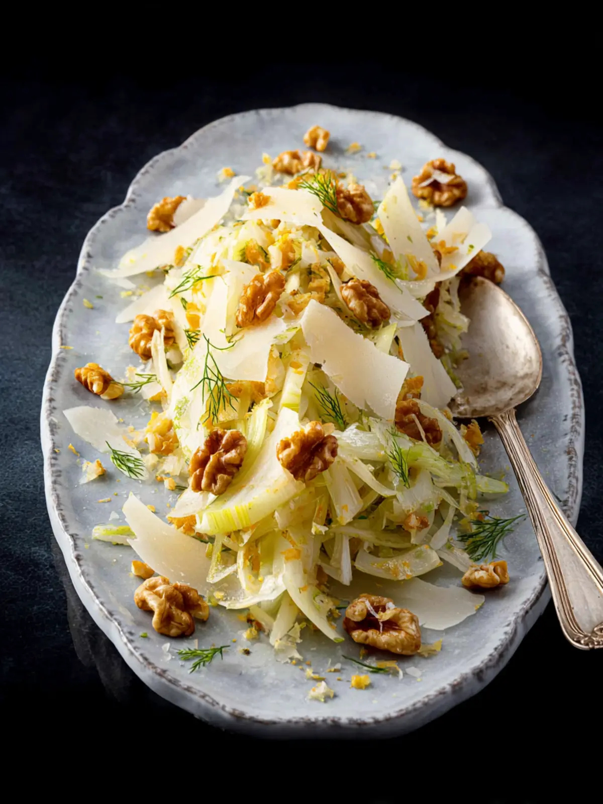 Fennel Salad with Parmesan and Toasted Walnuts First Image