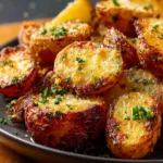 Garlic Parmesan Roasted Potatoes First Image