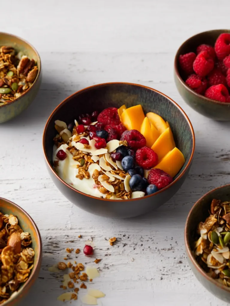 Granola & Yogurt Bowls (4 Ways) First Image