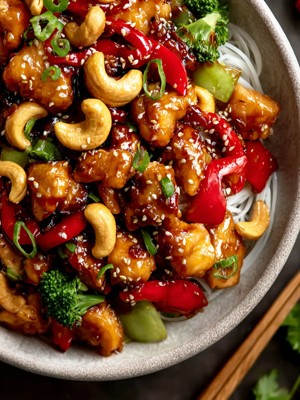 Irresistible Spicy Cashew Chicken Recipe in 30 Minutes First Image