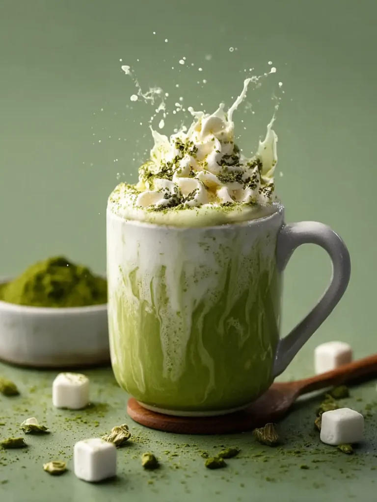 Matcha White Hot Chocolate First Image