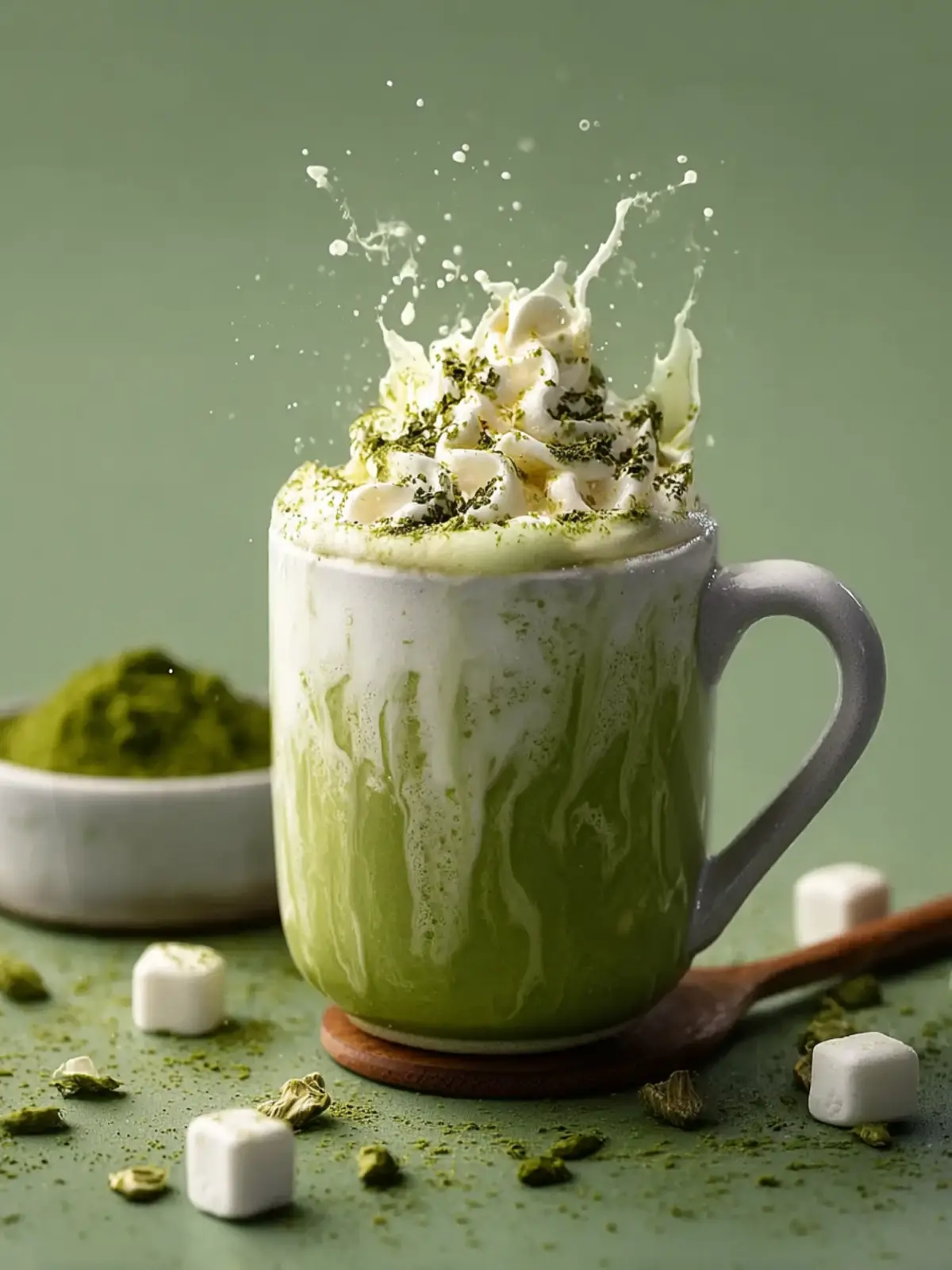 Matcha White Hot Chocolate First Image