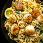 Scallop Pasta with Lemon & Herbs First Image