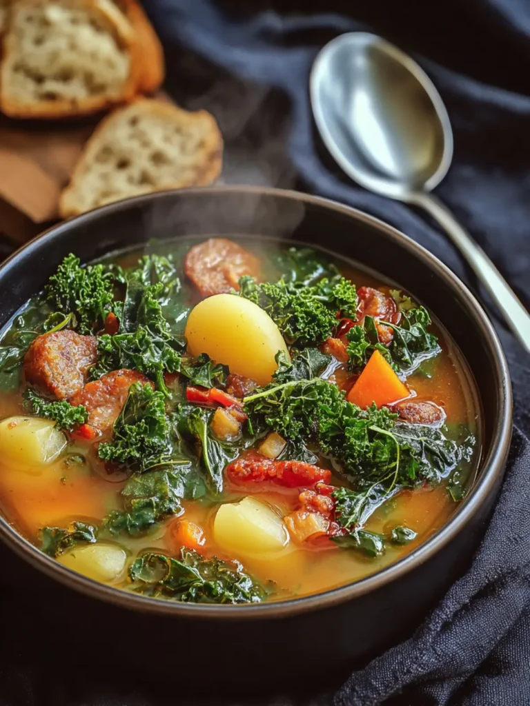 Comforting Portuguese Kale Soup Recipe for Cozy Days First Image