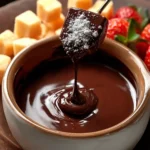 Irresistible Ginger Chocolate Fondue Recipe for Parties First Image