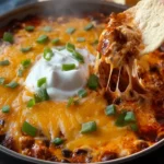 Easy Hot Cream Cheese Chili Dip First Image