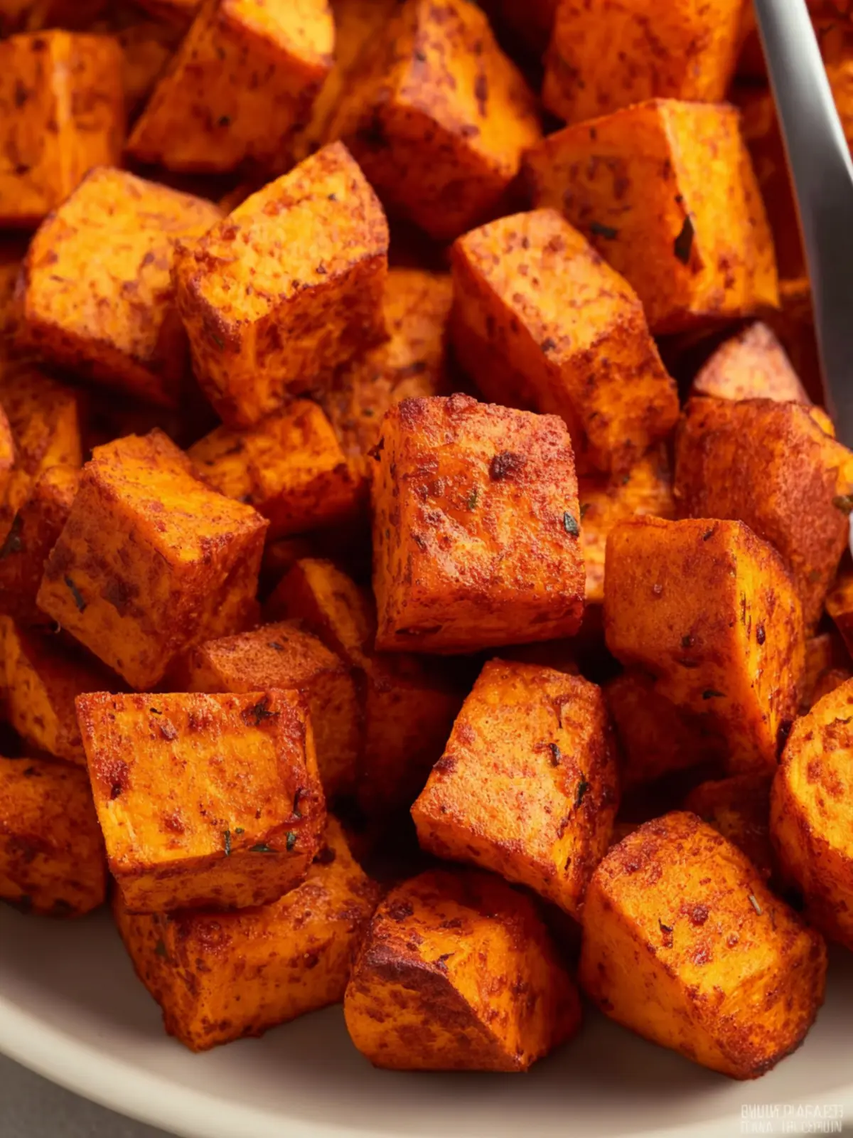 Air Fryer Sweet Potato Cubes First Image