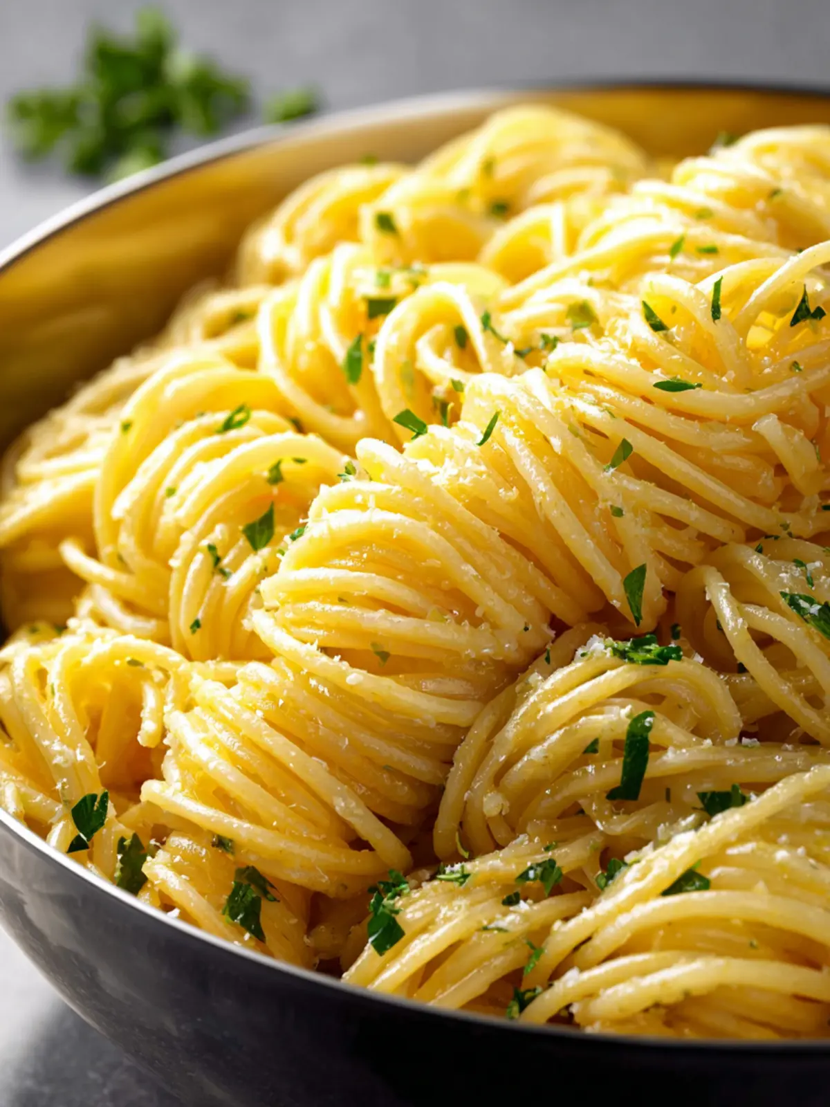 Best Garlic Butter Pasta Recipe First Image