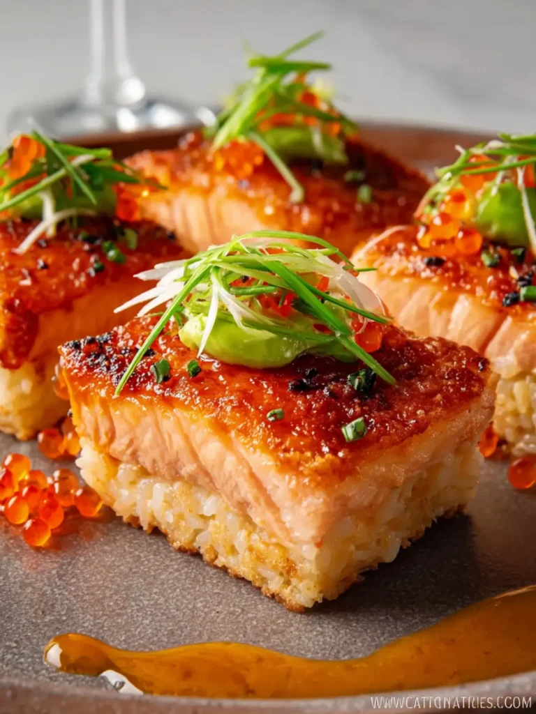 Crispy Rice Salmon First Image