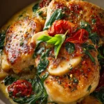 Crockpot Tuscan Chicken First Image