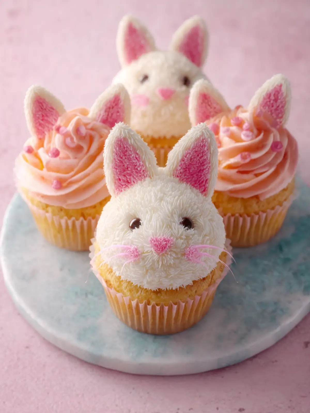 Easter Bunny Cupcakes First Image