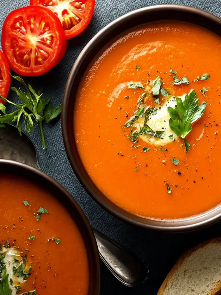 Homemade Tomato Soup First Image