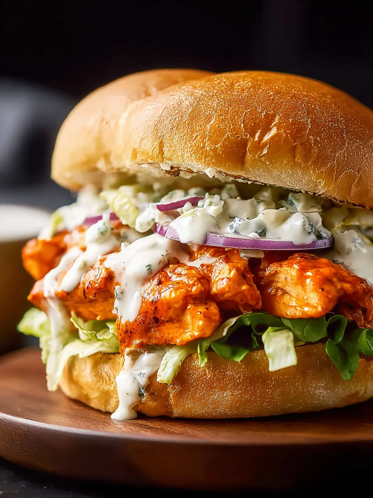 Irresistible Buffalo Chicken Sandwich Recipe to Savor First Image