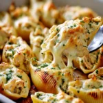 Irresistible Chicken Alfredo Stuffed Shells Recipe First Image