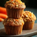 Nutty Carrot Muffins First Image