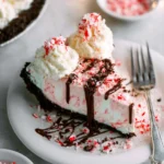 Peppermint Crunch Ice Cream Pie First Image