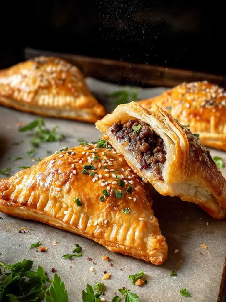 Steakhouse-Style Flaky Beef Hand PIes First Image