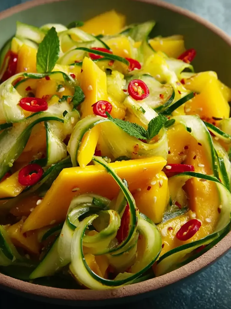 Thai Mango Cucumber Salad First Image