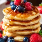 Almond Milk Pancakes First Image