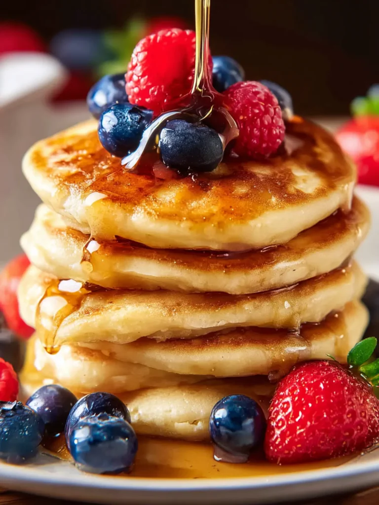 Almond Milk Pancakes First Image