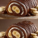 Banana Chocolate Roll Dessert First Image
