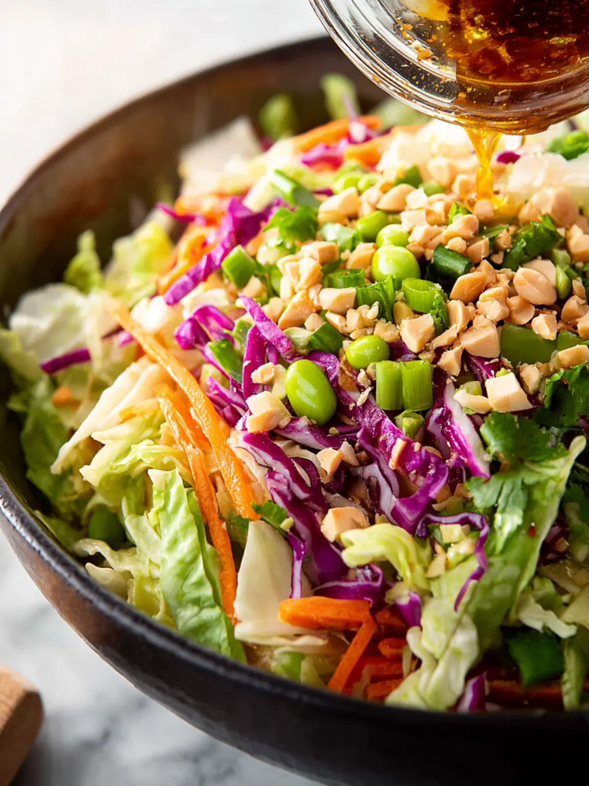 The BEST Asian Chopped Salad w/ Cabbage First Image